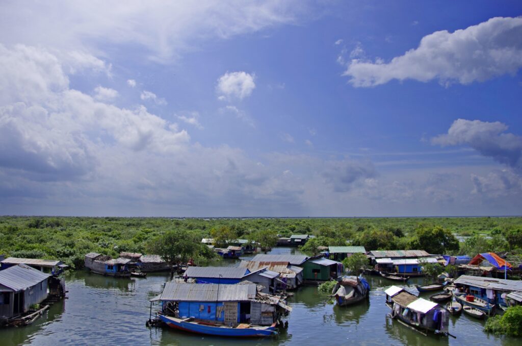 トンレサップ湖クルーズ