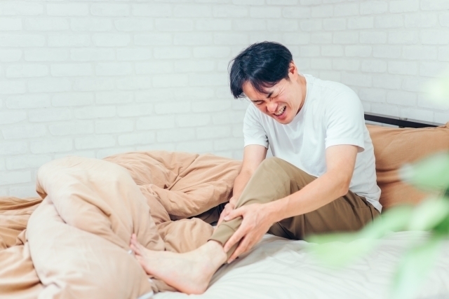 朝ふくらはぎがつる・痙攣